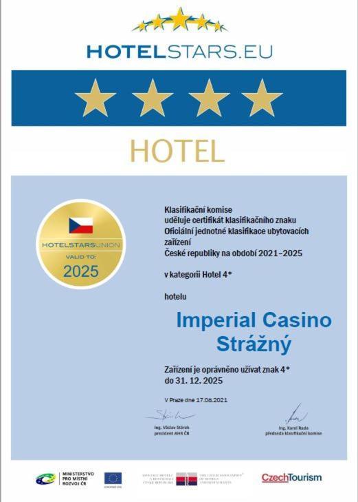Imperial Casino Strazny Hotel Exteriör bild